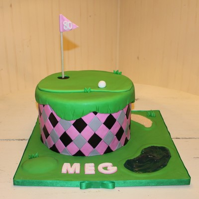 ~Ladies Golf Cake~