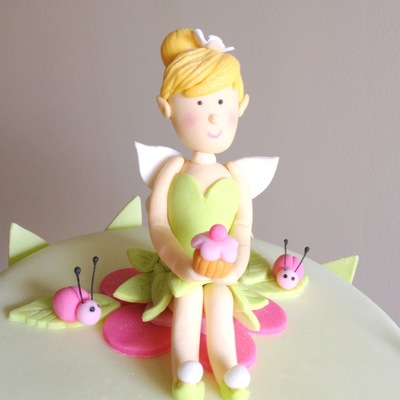 Tinkerbell Themed Cake