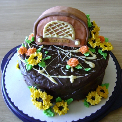 Retro Radio Birthdaycake