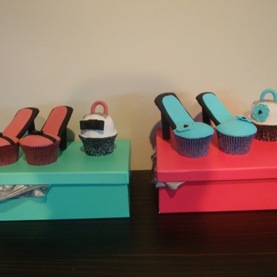 Stiletto Shoe Cupcakes