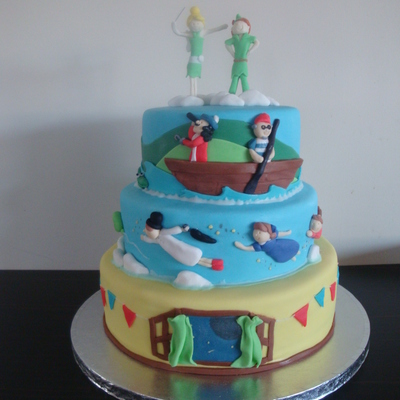 Cake Made For My Childrens Combined Birthday Party
