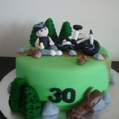 Mountain Bike Cake