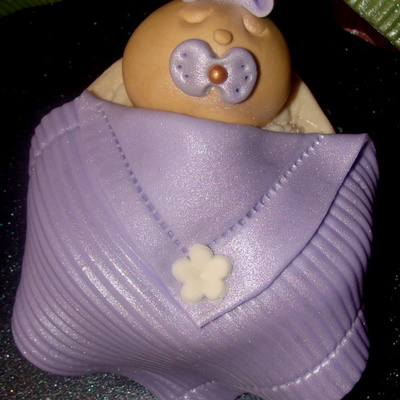 Baby Topper Jumbo Cupcakes