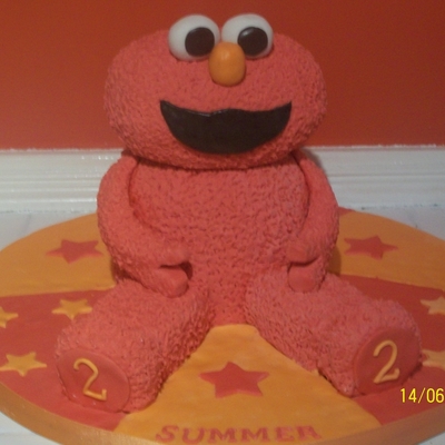 Elmo Cake