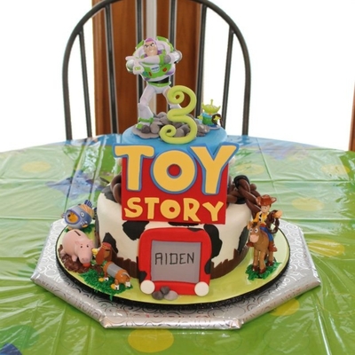 Aiden's Toy Story Birthday Cake
