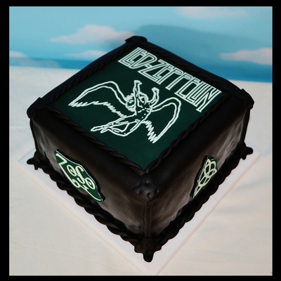 Led Zeppelin Cake