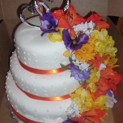 Fall Wedding Cake