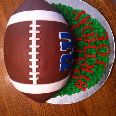 Ny Giants Football Cake