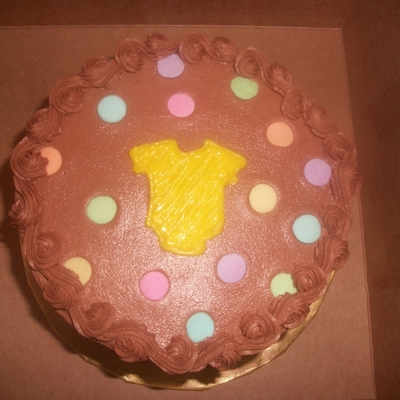 Chocolate Oneside Cake