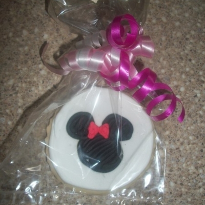 Minnie Mouse First Birthday Cookies