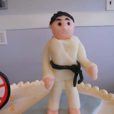 Modeling Chocolate Karate Man