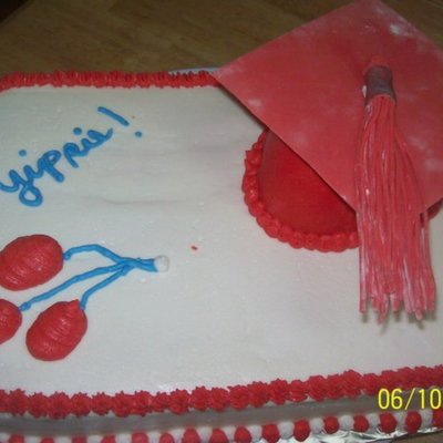 6Th Grade Graduation Cake