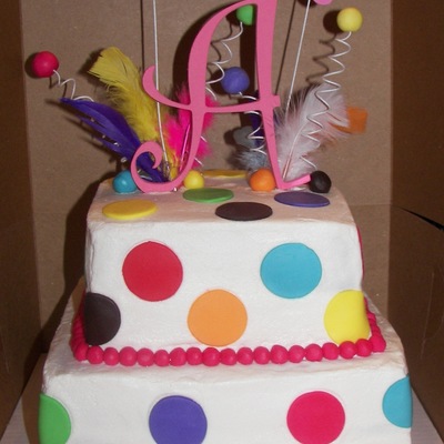 Polka Dot Cake