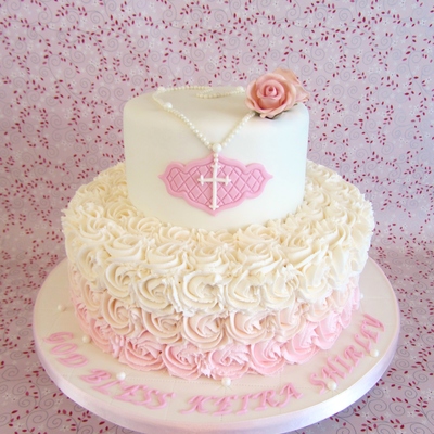 Baptism Christening Cake