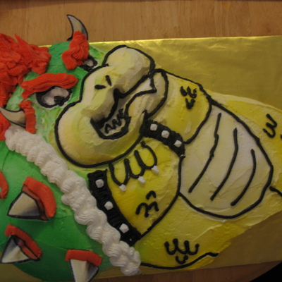 Bowser Cake