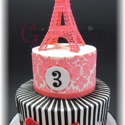 Eiffel Tower Cake