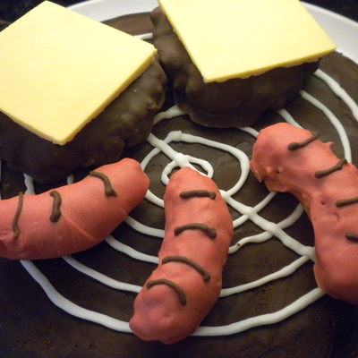 Grill Ice Cream Cake