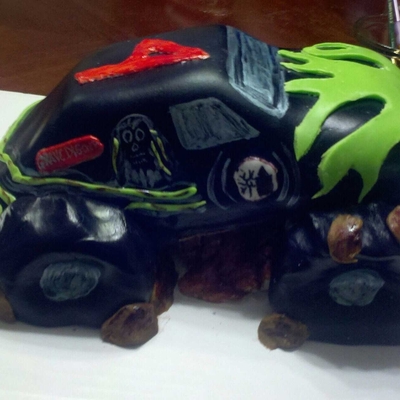 Grave Digger Cake
