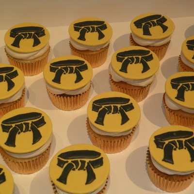 Black Belt Cupcakes