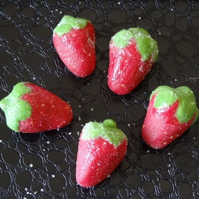 My Marzipan Strawberries