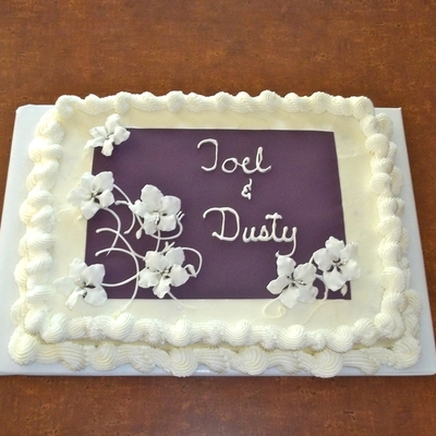 Rehearsal Dinner Cake