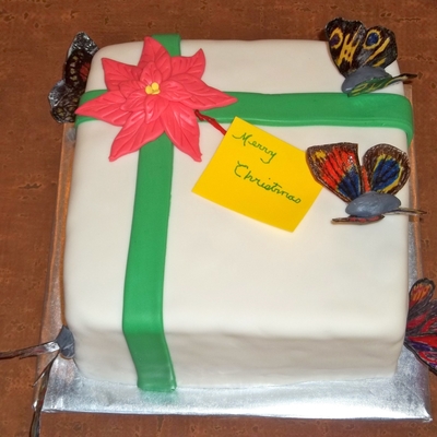 Butterfly Gift Cake