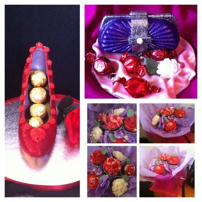 Edible Chocolate Shoe And Handbag