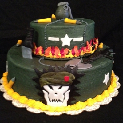 Black Ops Cake