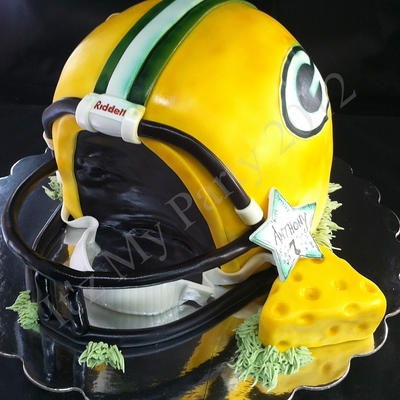 Green Bay Packer Helmet