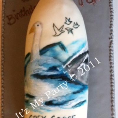 Grey Goose Cake