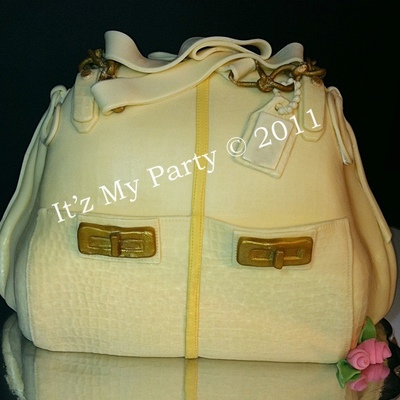 Tan Coach Purse