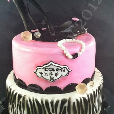 Zebra W Sugar Shoe