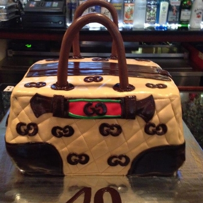 Gucci Purse Cake