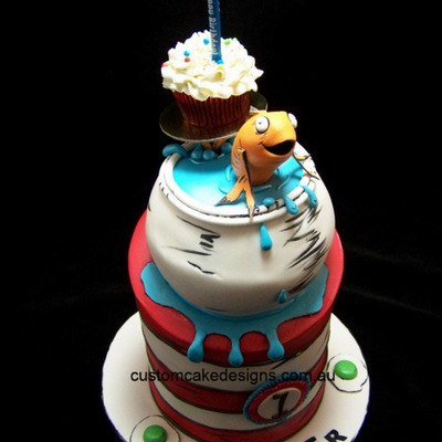 Cat In The Hat Cake