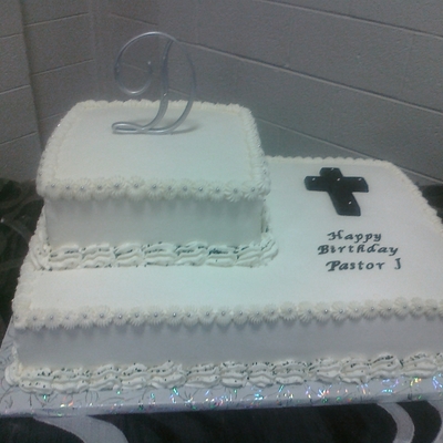 Pastor's Birthday Cake