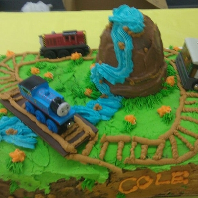 Thomas The Tank Engine Cake