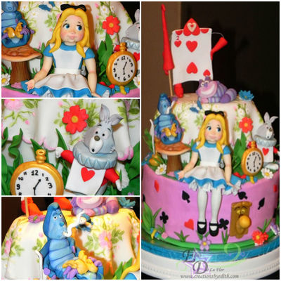 Alice In Wonderland Cake