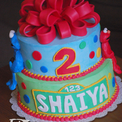 Sesame Street Cake