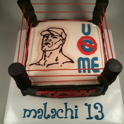 Wrestling Cake