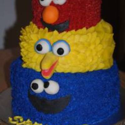 Sesame Street Cake