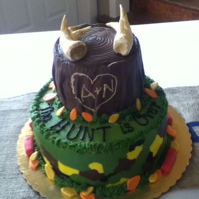 Grooms Cake For The Deer Hunter