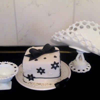 Black Velvet Snowflakes