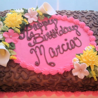 Elegant Birthday Cake