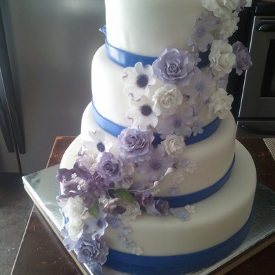 Wedding Cake 4 Tiers