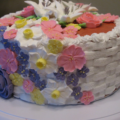 Wilton Cake Class 2 - Final Cake