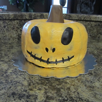 Jack O Lantern Cake