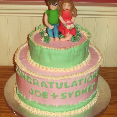 Rehearsal Dinner Cake