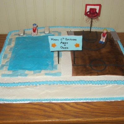Twins' Cake!