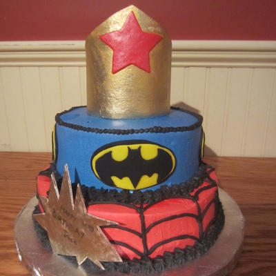 Superhero Cake!