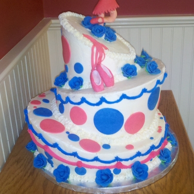 Crooked Bat-Mitzvah Cake